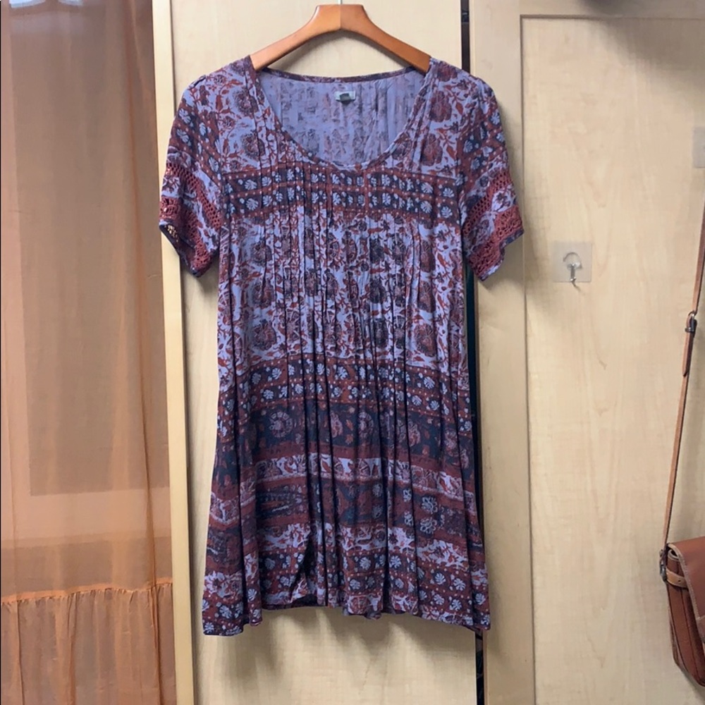 NWOT Urban Outfitters short sleeve shift dress